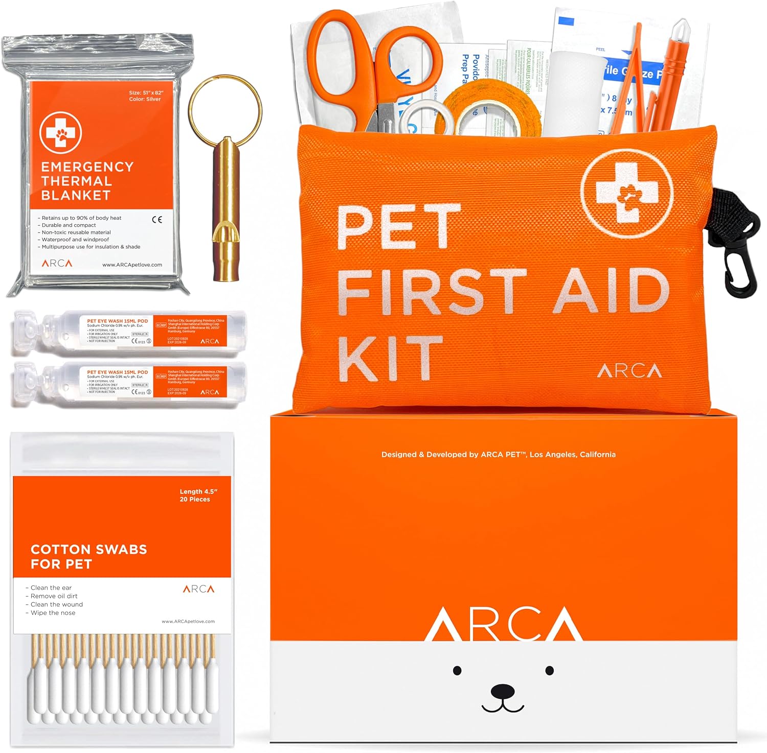 ARCA pet first aid kit for dogs and cats